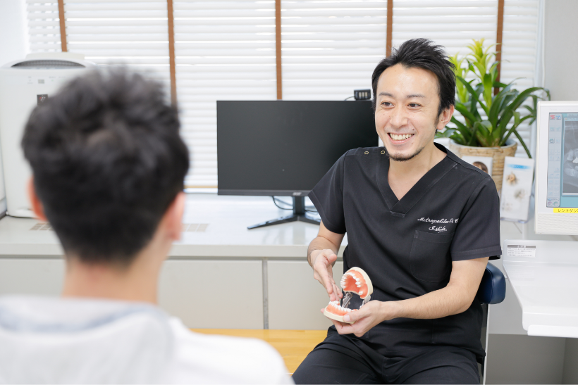 患者様が生涯にわたって健康な口腔環境を維持できるよう、全力でサポートいたします