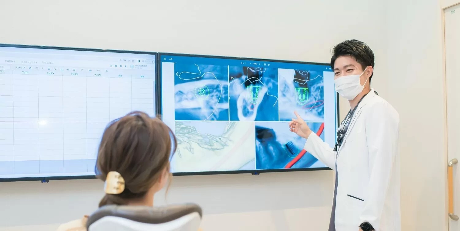 納得して治療を受けていただけるよう、丁寧な説明とサポートを心がけています。