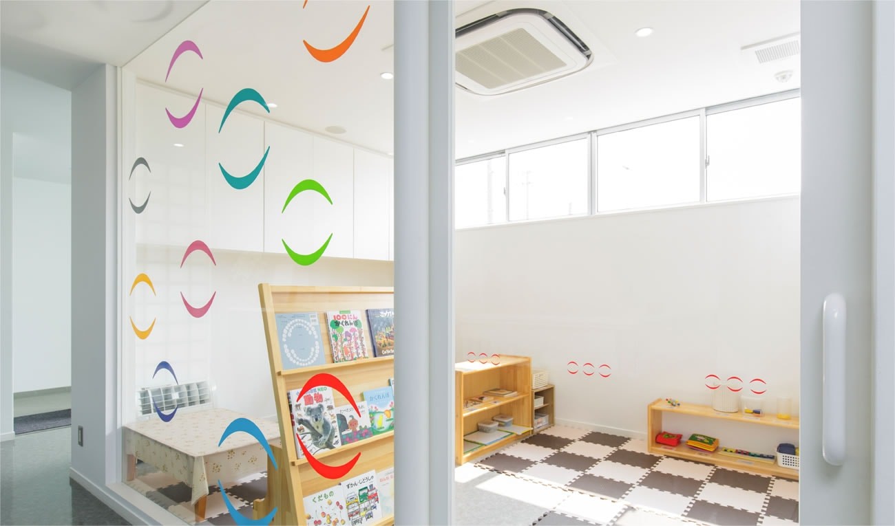 お子様が退屈せずに過ごせるキッズルームです