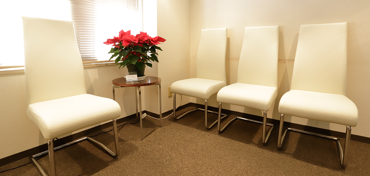 ①待合室②待合室③診察台