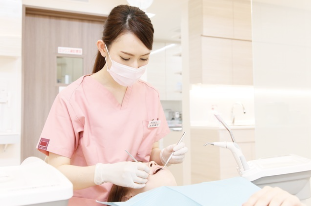 歯周病治療の様子