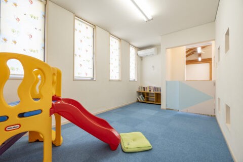 キッズスペースがご用意されているためお子様が退屈せず過ごせます