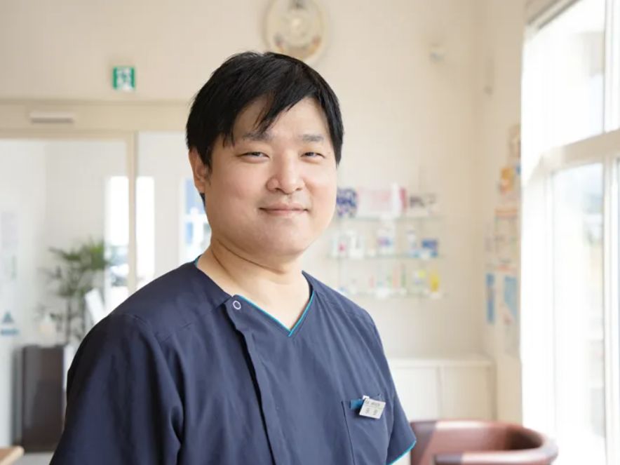院長の永安　慎太郎（ながやす　しんたろう）