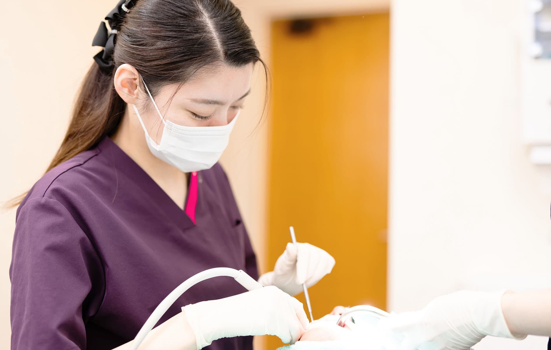 10年後を見据えてお口の健康維持に努めています