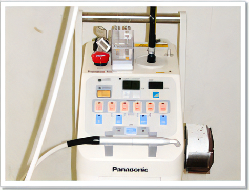炭酸ガスレーザーでやさしい処置をサポート