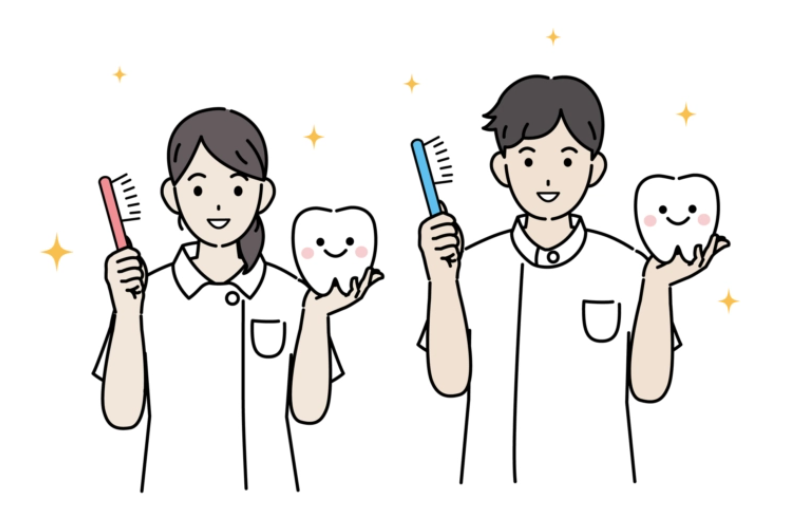 歯科医師と歯科衛生士