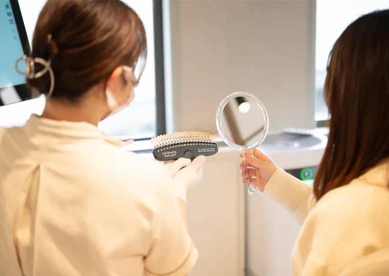 歯を白く美しくしたい方はご相談ください