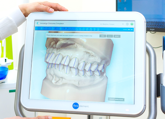 歯科治療の見える化を実践しています
