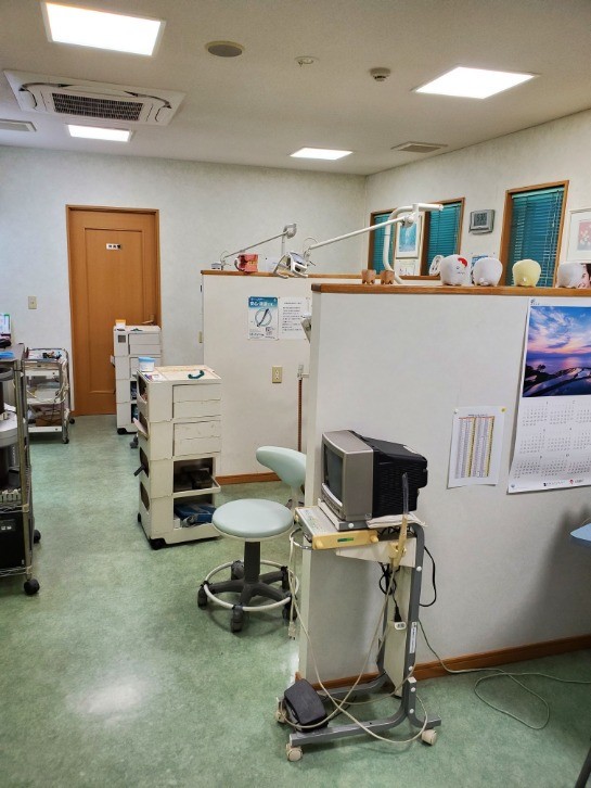 パーテーションでプライバシー確保