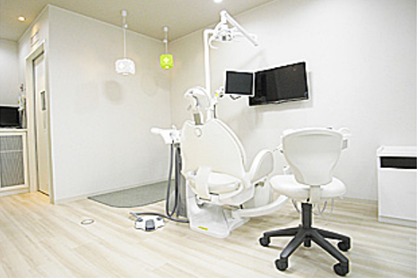 キッズスペース付きの治療スペースもあります