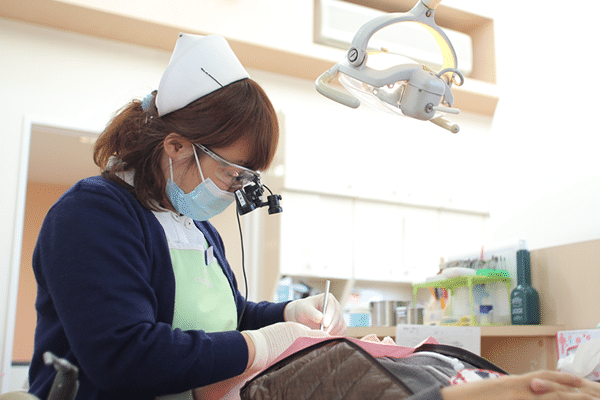 担当衛生士制を採用しています