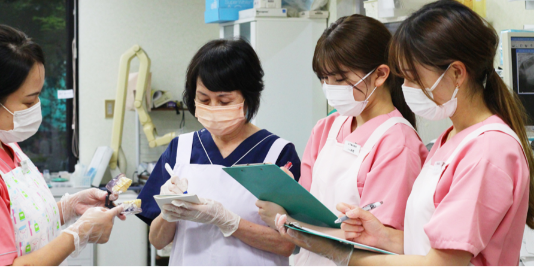 患者様のことを考えるミーティング