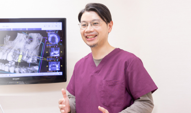 院長の我妻慶一郎