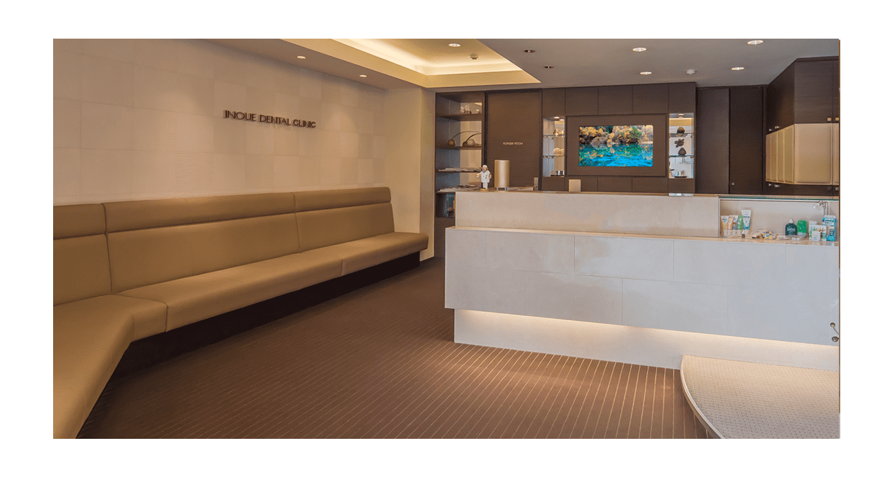 ①受付 ②カウンセリング風景 ③受付・待合室