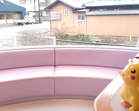 ①医院入口②待合室③受付