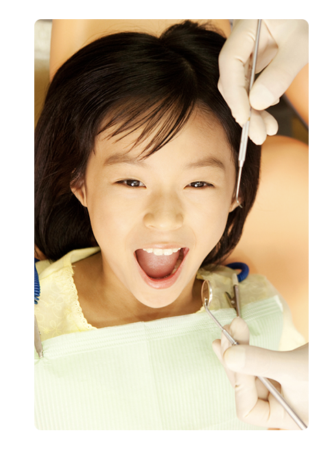お子さまの将来の口腔健康を守るお手伝いをしています