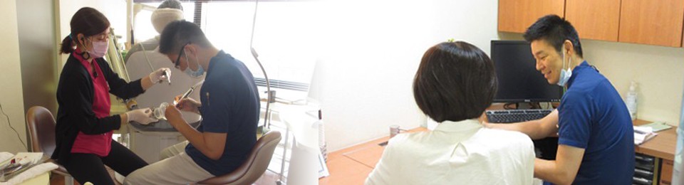 痛みを抑えながら可能な限り歯の神経を残しています