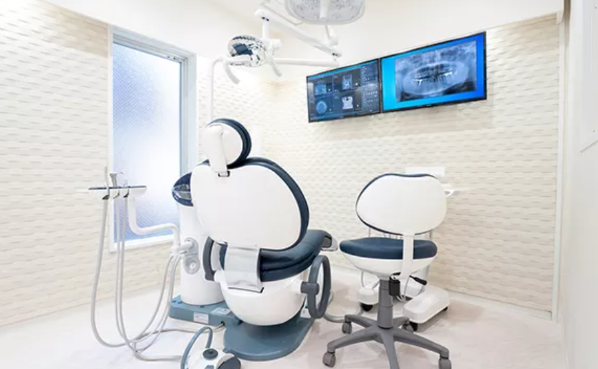 ①待合室②診療室③診察風景