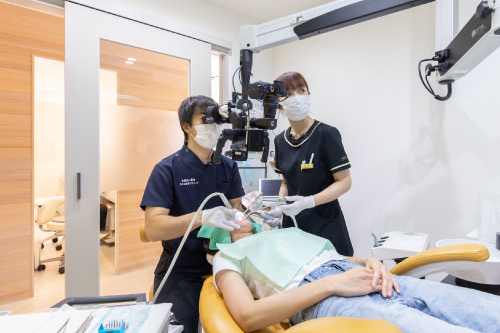 日本学咬合学会認定医の院長が安心の治療を提供します