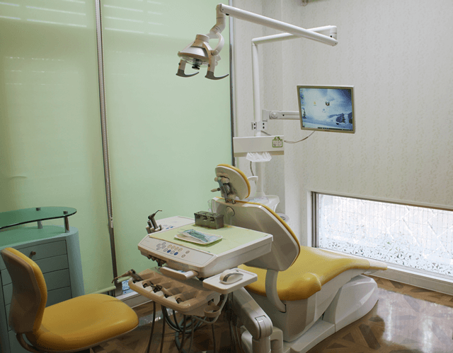 オペなどに使われている完全個室の診察ルームです。