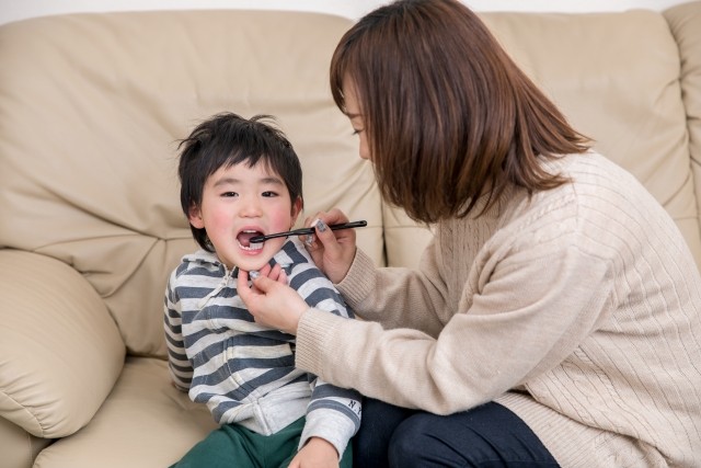 お子様の成長に合わせた定期的なチェックを通して、お口の健康を長く維持できるようサポートしています。※写真はイメージです。