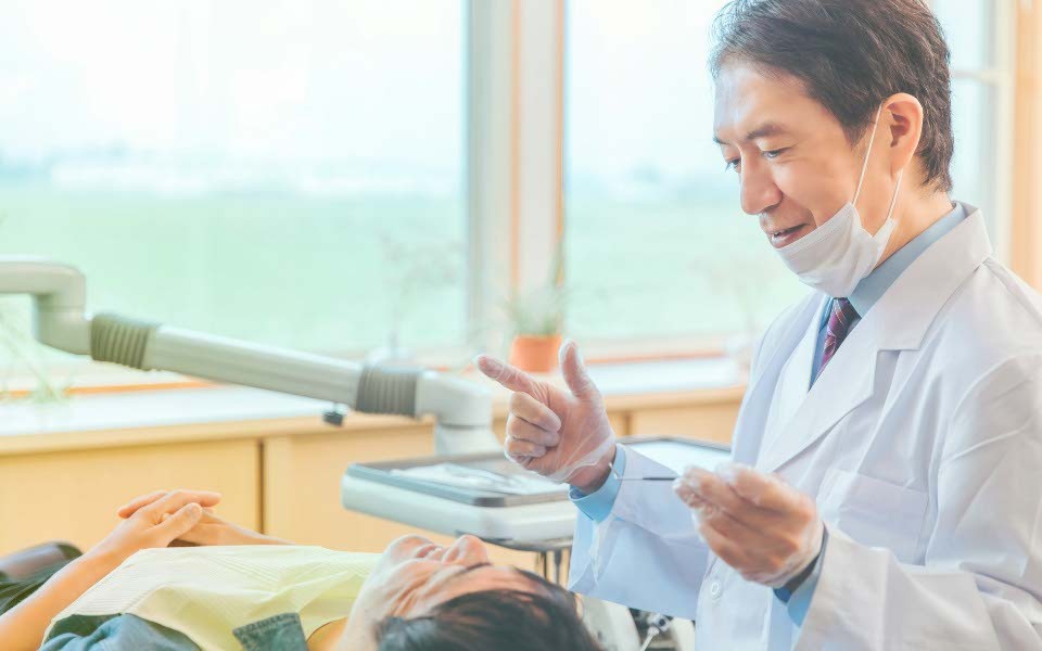 ①治療の様子　②治療の様子　③治療の様子