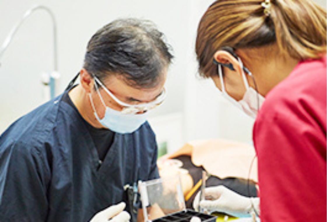 患者様に合わせた治療計画を立てます