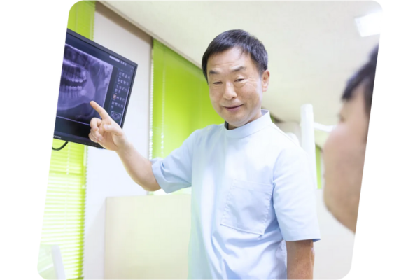 患者さま一人ひとりの生活環境や価値観を考慮し治療を行っています。