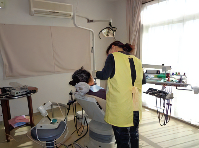 優しく丁寧に治療します