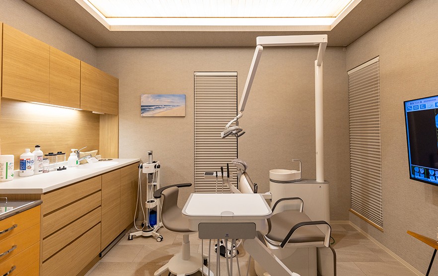 初診の方などには個室がございます