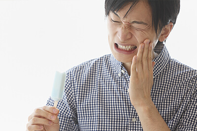 知覚過敏でしみる原因も根本から解決していきます。