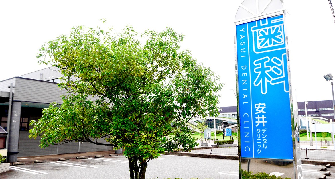 院の敷地に駐車場がございます