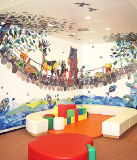 小児歯科待合室