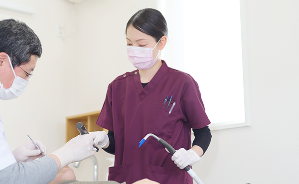親知らずの抜歯から外傷、顎関節症まで幅広い治療に対応