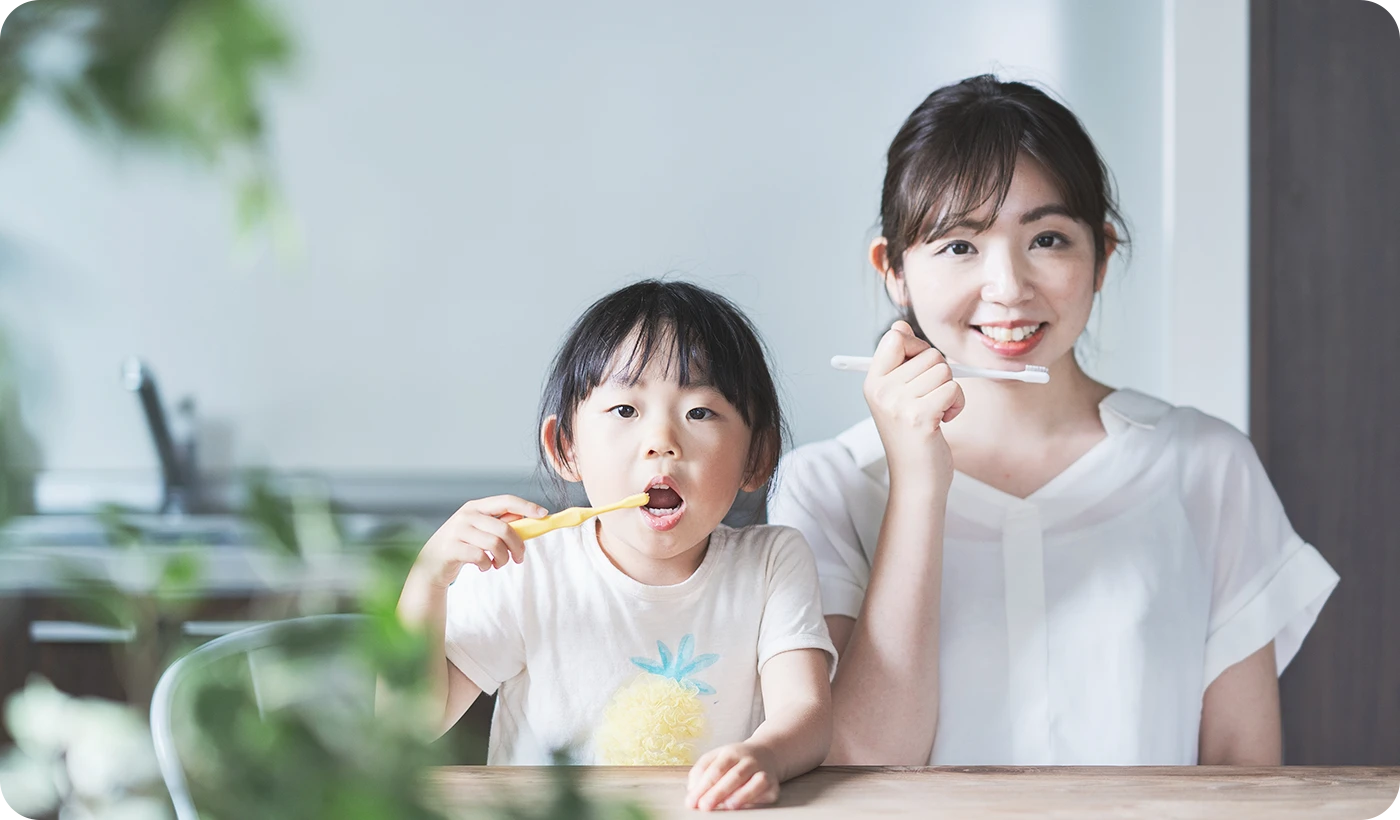 まずお子様が「歯科医院は怖くない場所」と思えるよう、信頼関係の構築を大切にしています