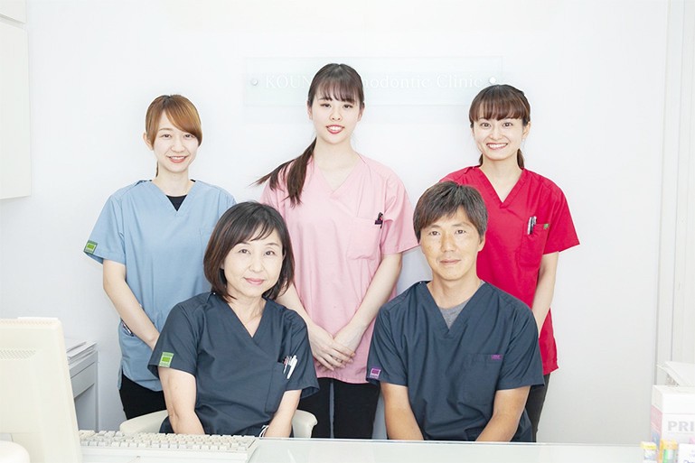 説明と対話を重ねて患者様が納得できる治療を進めます