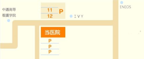①外観②駐車場マップ