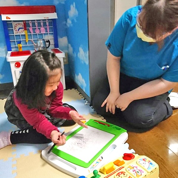 キッズコーナーが院内にございます