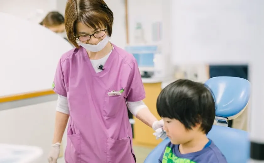 保育士資格を持つ医師が対応しています