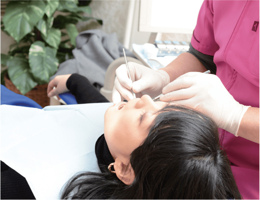 患者様ができるだけ快適に治療を受けられるよう配慮しています