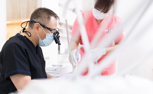 口腔内の健康を長く維持できるように取り組んでいます