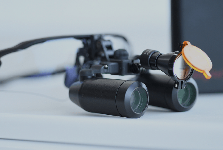 ラバーダムを用いた精密な根管治療に対応