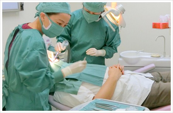 CTを用いた診断で治療計画を立てています