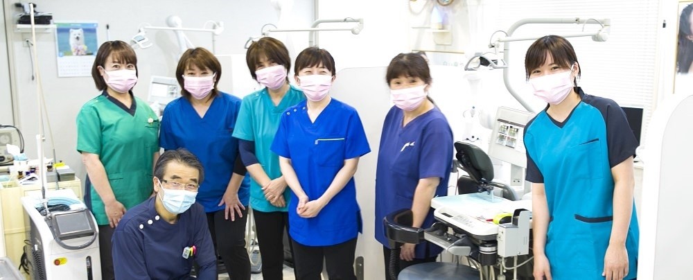 お口の悩みを丁寧に聞いています