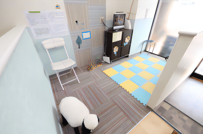 キッズスペース完備でお子様も過ごしやすい