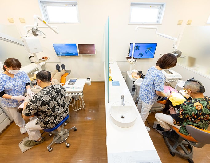 診療室の雰囲気