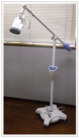 光照射で白い歯に