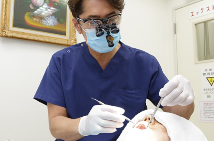 口腔内カメラを使った最先端の歯科治療