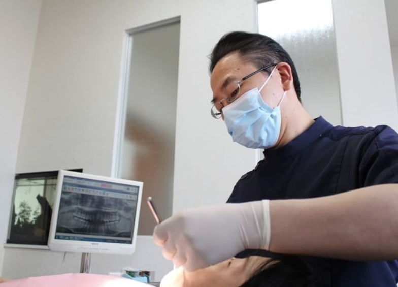 インプラント治療の様子