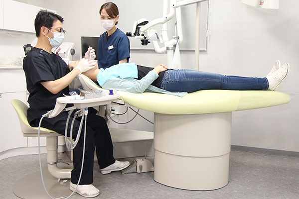 治療の様子